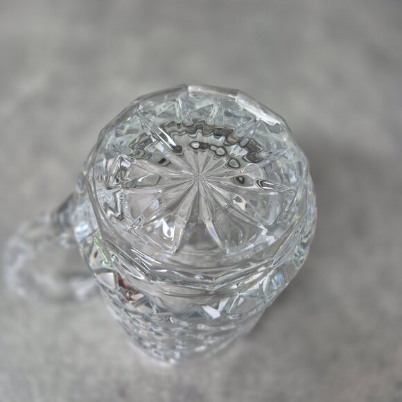 J G Durand Crystal 24% Lead Crystal France Pitcher Jug Villemont Pattern - Picture 10 of 12
